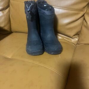 Black Rubber Boots